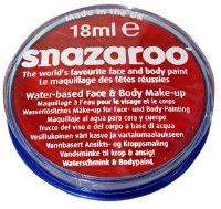 Snazaroo 18ml Bright Red