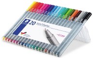 Staedtler Triplus Fineliner Marker 0.3mm Set 20pk