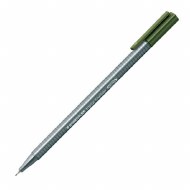Staedtler Triplus Fineliner Marker 0.3mm Olive Grn