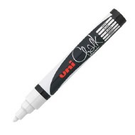 Uni Chalk Marker White 2.5mm
