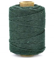 Cord Cotton 2mm 50m Dark Green