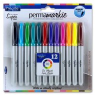 PermaMarkie Fine Asst 12pk