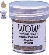 Wow! Emboss Powder 15ml Superfine Platinum