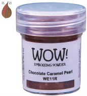 Wow! Emboss Powder 15ml Regular Chocolate Carmel Pearl