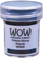 Wow! Emboss Powder 15ml Regular Ebony Blac