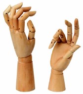 Manikin Wooden Hand Large