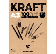 Kraft Brown 90g 100sh A3