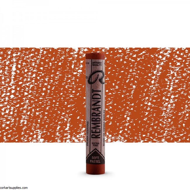 Rembrandt Pastels 411.5 Burnt Sienna Tint 5