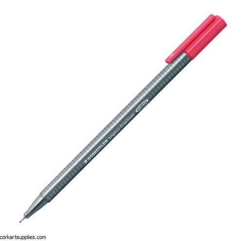 Staedtler Triplus Fineliner Marker 0.3mm Bordeaux Red