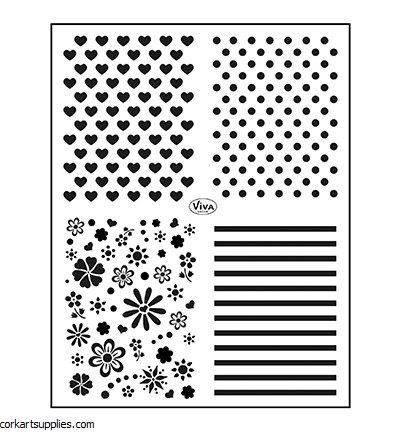 Clear Stamps A5 Viva Classic 222 set