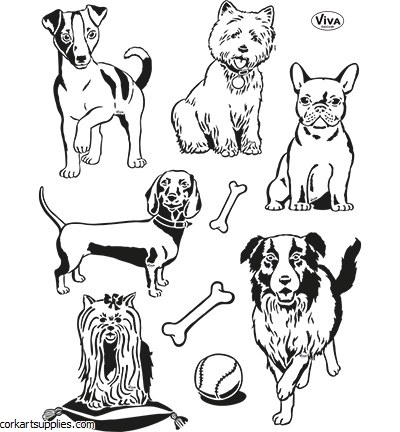 Clear Stamps Viva Dogs