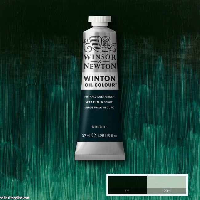 Winton 37ml Phthalo Deep Green