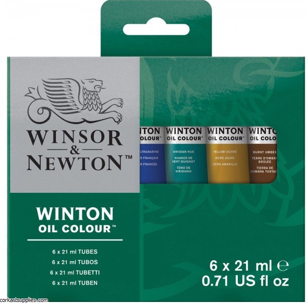 Winton Oil Colour Intro Set 6x21ml