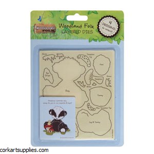 Dies Woodland Folk Badger*