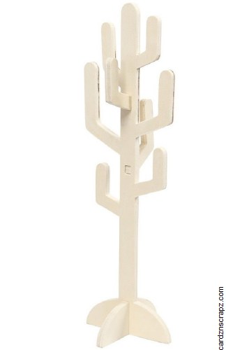 Wooden Cactus 38cm Wooden Cactus 38cm