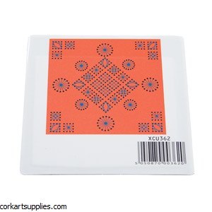 Perforator Stencil Patchwork Diamonds