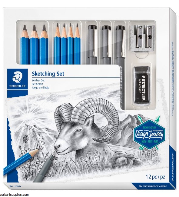 Staedtler Sketching Set 12pk