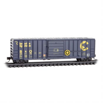 N CHESSIE/B&O BOXCAR