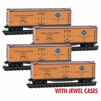 PFE 40' REEFERS - 4 PACK