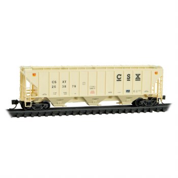 N CSX 3 BAY HIGH SIDE HOPPER