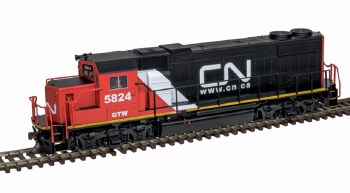 HO TRAINMAN GP38-2 SILVER CANA