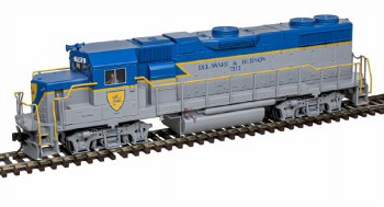 HO TRAINMAN GP38-2 SILVER DELA