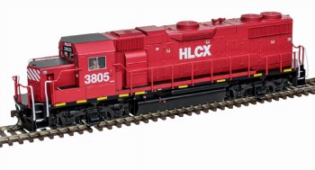 HO TRAINMAN GP38-2 SILVER HLCX