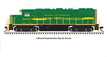 HO TRAINMAN GP38-2 SILVER READ