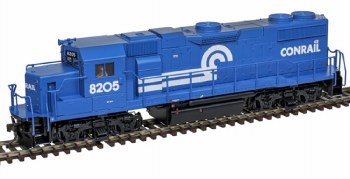 HO TRAINMAN GP38-2 SILVER CONR