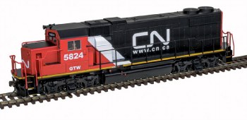 HO TRAINMAN GP38-2 GOLD CANADI