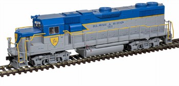 HO TRAINMAN GP38-2 GOLD DELAWA