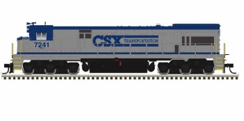 SILVER U30C CSX TRANSPORTATION