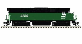 GOLD C424 BURLINGTON NORTHERN