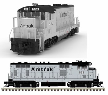 HO MASTER CF-7 SILVER AMTRAK #