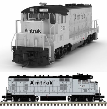 HO MASTER CF-7 GOLD AMTRAK #59