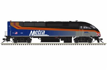 HO MASTER MP36 SILVER METRA [B