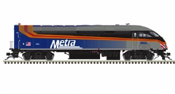 HO MASTER MP36 SILVER METRA [S