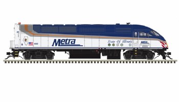 HO MASTER MP36 SILVER METRA [S