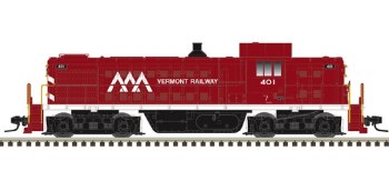 GOLD RS-1 VERMONT RAILWAY #404