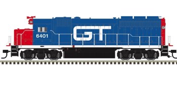 SILVER GP40 GRAND TRUNK #6404