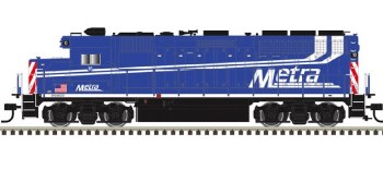 SILVER GP40 METRA #10