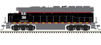 GOLD GP40 WHEELING & LAKE ERIE