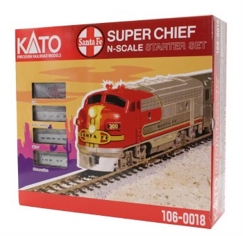 AT&SF SUPER CHIEF RTR SET