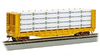 52' Center-Beam Flat w/Lumber