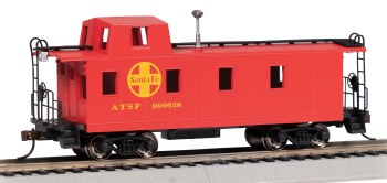 AT&SF OFF-SET CABOOSE