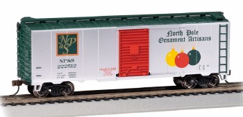 CHRISTMAS NP&S 40' BOX CAR