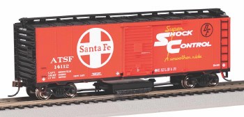 SF TRACK CLEANER 40' BOX CAR