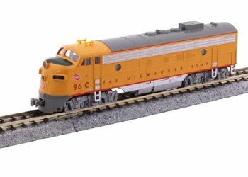 EMD FP7A MILW POST 1955 98C