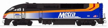 MPI MP36PH CHI METRA 403