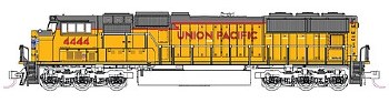 UP SD70M #4444
